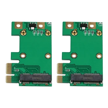 2X PCIE, Lai Mini PCIE Adapteri Kartes, Efektīvs, Viegls Un Pārnēsājamo Mini PCIE, Lai USB3.0 Adapteris Karte