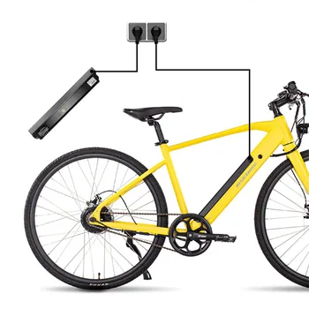 36v/48v litija akumulatora Elektriskā jauda-palīdz ceļu velosipēds ar slēpto litija akumulators