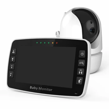 4.3 Collu IPS Ekrāns, Bezvadu PTZ Domofons Baby Uzraudzīt Drošības Kameru tālsatiksmes Kameru ES Plug