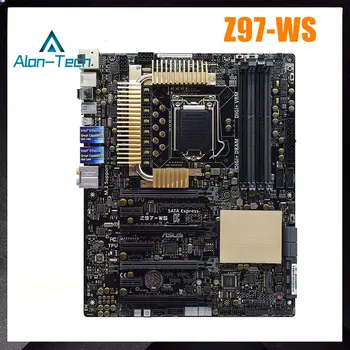 ASUS Z97-WS Mātesplate 1150 Komplekts Xeon E3 1270 V3 Core i7, i5 i3 Procesorus, 32GB DDR3 2133MHz Intel Z97 HDMI M. 2 USB3.0 4×PCI-E 3.0 X16