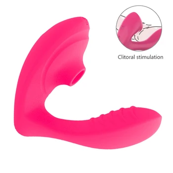 Clitorals Nepieredzējis Vibrators Sievietēm Sūcējs G Spot 2 in 1 Maksts Plug Klitora Stimulators Pieaugušo Seksa Rotaļlietas, Pieaugušo Masturbator