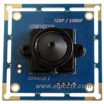 ELP 3.7 mm Objektīvs USB Kamera 2MP Full HD CMOS OV2710 UVC ātrgaitas 120fps Mini Video Kameras Iegultās Piemērošanu