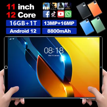 Gobal Versija Sākotnējā Tablet Pc S29 11 Collu Android 12 16GB 1T Deka Core Google Play WPS 5G wi-fi, Bluetooth Karstā Pārdošanas Klēpjdators