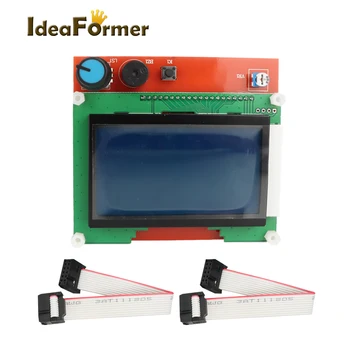 IdeaFormer IR3 & IR3 V1 Displejs -12864 3D Printeri LCD Elektronisko Ekrānu 3D Printeri, Aksesuāri,