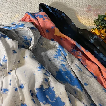INXYZ 2022 Vīriešu Modes Pulovers korejas Harajuku Stils Gadījuma Pār Lielums tīrtoņa Krāsu pelēkā vārna Pavasara Rudens Unisex Sieviešu Kaklasaite Krāsošanas