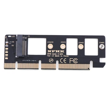 NGFF M Taustiņu M. 2 NVME AHCI SSD Uz PCI-E, PCI Express 16x x4 Adapteris Stāvvadu Kartes Pārveidotājs XP941 SM951 PM951 A110 SSD