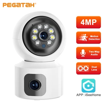 PEGATAH 1080P, WIFI, Kamera, Bezvadu Iekštelpu P2P Pet Baby Monitor Home Security Auto Izsekošana Nakts Redzamības Novērošanas IP Kameras