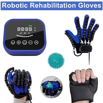 Saprātīga Masāža Cimdi Insulta Hemiplēģija, Rehabilitācija, Roku Funkciju Robots Cimdi Rehabilitācijas Apmācības Cimdu Pirkstu Aprūpe