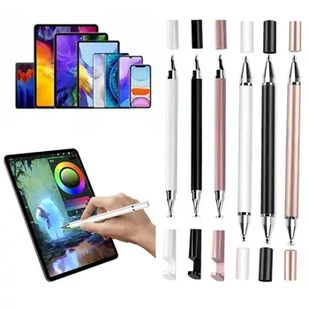 Tablet Mobilo Lodīšu Pildspalvu Multi-Function Capacitive Velce Ekrāna Touch Pen Irbulis Mobilā Tālruņa Turētājs