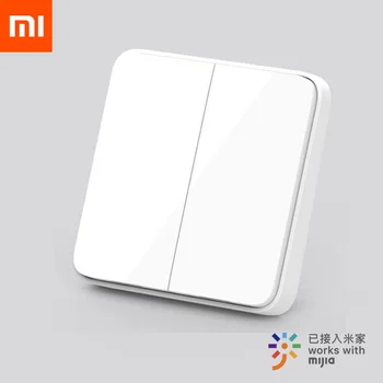 Xiaomi Mijia Smart Sienas Slēdzi Cieto Stiepļu Versija Sienas Slēdzi, Bezvadu Smart Tālvadības Pults Darbojas Ar Mijia App