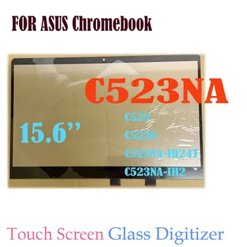 15.6 Collu Touch Stikla ASUS Chromebook C523N C523NA C523 Touch Screen Digitizer Stikla Paneļa Nomaiņa ASUS C523NA-IH24T